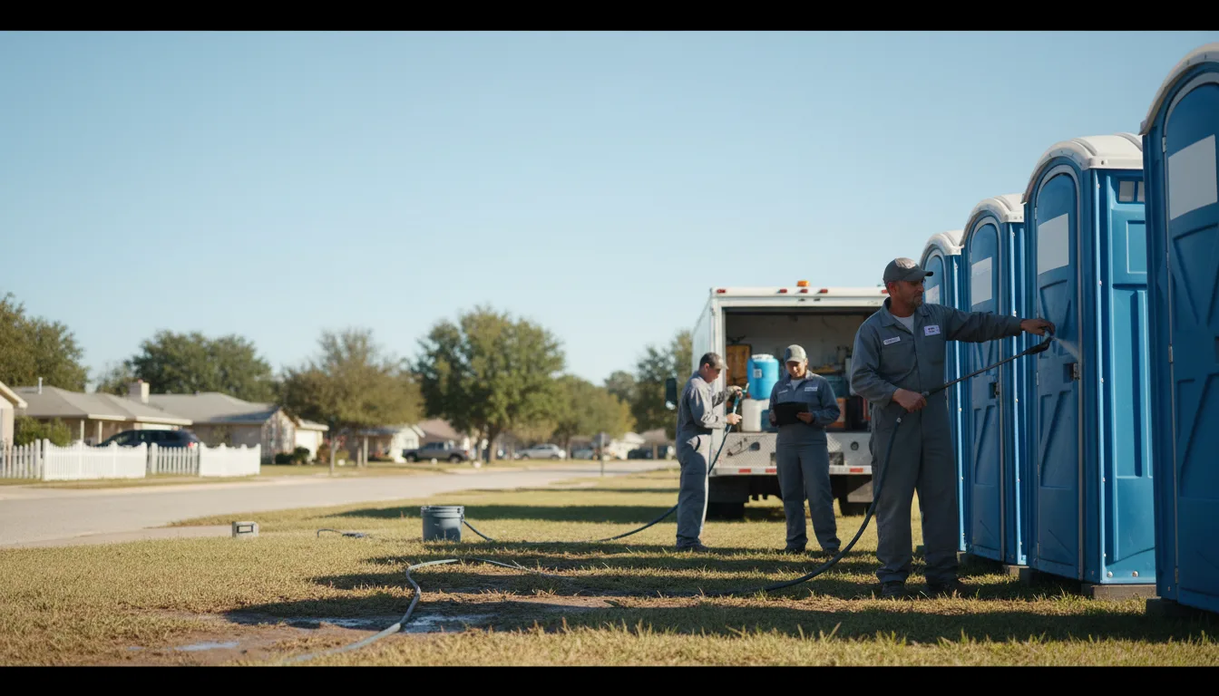 Long-Term Portable Toilet Rental in Eggleston, VA near me
